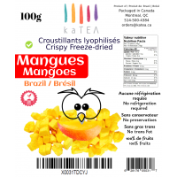 Freeze-Dried Mango Chips (100g)