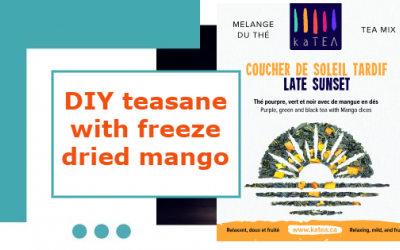 How to Make DIY Herbal Tea with Freeze dried mango