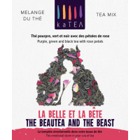 The BeauTea and the Beast purple tea blend with rose flower (100g)